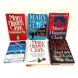 Mary Higgins Clark 6 Books Bundle Wholesale Thirller Mystery Novels Fiction